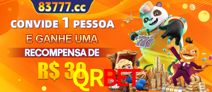 Banner institucional da QRBET sobre parceria de marcas e criação de uma marca de excelência, apresentando os mascotes de jogos populares como o Fortune Tiger.