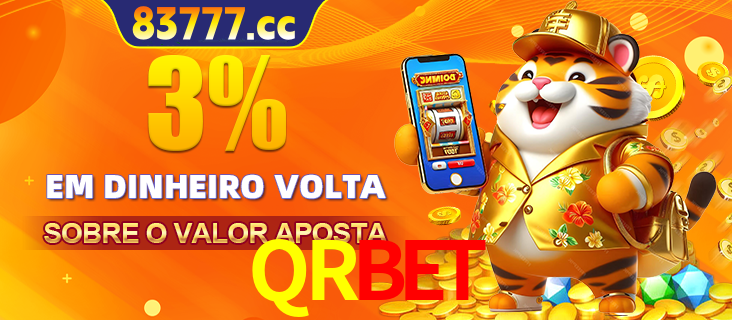 Promoção para baixar e instalar o aplicativo do cassino QRBET. O banner oferece uma recompensa de R1aR1aR8, com a imagem de uma cobra sobre moedas de ouro.