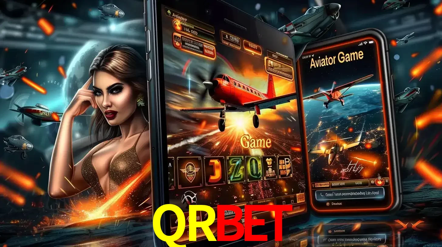 Mulher estilosa cercada por telas que exibem a jogabilidade do Aviator, capturando a intensidade e a estratégia deste popular crash game oferecido pelo QRBET.